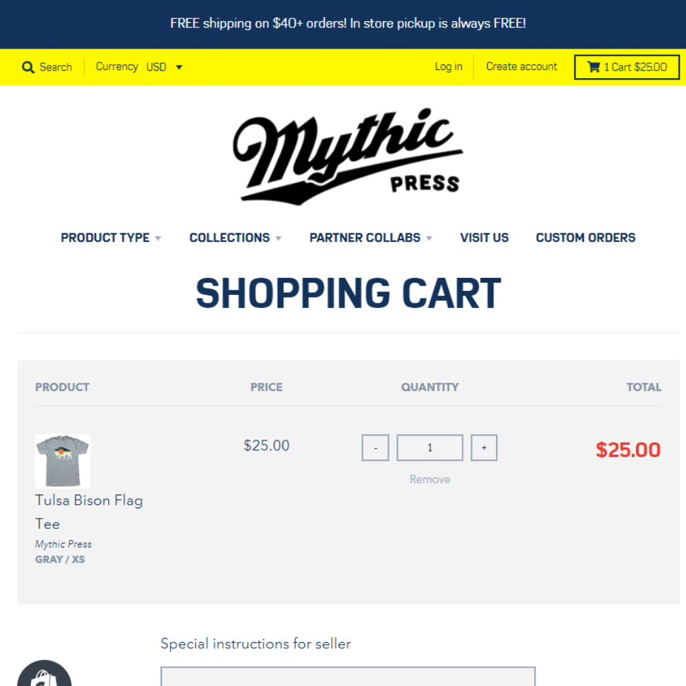 mythic city online checkout example